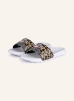 Nike Pantoletten VICTORI ONE, Farbe: 104 WHITE/HABANERO RED-BLACK-ELECTRO PU (Bild 1)