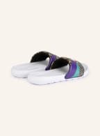 Nike Pantoletten VICTORI ONE, Farbe: 104 WHITE/HABANERO RED-BLACK-ELECTRO PU (Bild 1)