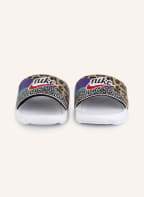 Nike Pantoletten VICTORI ONE, Farbe: 104 WHITE/HABANERO RED-BLACK-ELECTRO PU (Bild 1)