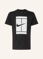 Nike T-Shirt COURT , Farbe: SCHWARZ/ WEISS (Bild 1)
