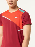 Nike Tennisshirt COURT DRI-FIT SLAM, Farbe: DUNKELROT/ ROT (Bild 1)