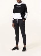 UNDER ARMOUR Fleece hoodie UA RIVAL, Color: BLACK/ WHITE (Image 1)