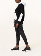 UNDER ARMOUR Fleece hoodie UA RIVAL, Color: BLACK/ WHITE (Image 1)