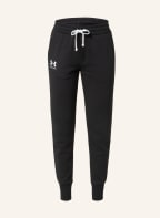 UNDER ARMOUR Sweatpants RIVAL, Color: BLACK (Image 1)