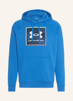 UNDER ARMOUR Hoodie UA RIVAL, Color: BLUE (Image 1)