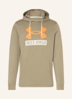 UNDER ARMOUR Hoodie RIVAL, Color: KHAKI (Image 1)