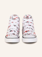 CONVERSE Hightop-Sneaker CHUCK TAYLOR ALL STAR, Farbe: WEISS/ SCHWARZ/ ROT (Bild 1)