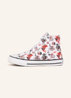 CONVERSE Hightop-Sneaker CHUCK TAYLOR ALL STAR, Farbe: WEISS/ SCHWARZ/ ROT (Bild 1)