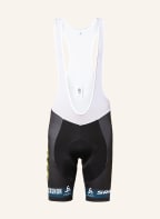 odlo Radhose SRAM mit Trägern und gepolstertem Einsatz, Farbe: WEISS/ SCHWARZ (Bild 1)
