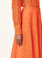VALENTINO Lace skirt, Color: ORANGE (Image 1)
