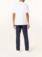 PUMA Funktions-Poloshirt CANYON, Farbe: WEISS/ BLAU/ HELLROT (Bild 1)