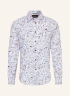 NAPAPIJRI Hemd COURMA Slim Fit , Farbe: WEISS/ ORANGE/ DUNKELBLAU (Bild 1)