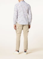 NAPAPIJRI Hemd COURMA Slim Fit , Farbe: WEISS/ ORANGE/ DUNKELBLAU (Bild 1)