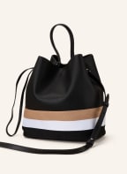 BOSS Handtasche ADDISON, Farbe: SCHWARZ/ WEISS/ BEIGE (Bild 1)