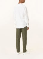 ZEGNA Leinenhemd Slim Fit mit Stehkragen, Farbe: WEISS (Bild 1)
