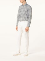 OLYMP SIGNATURE Leinenhemd tailored fit , Farbe: OLIV/ WEISS (Bild 1)