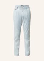 ALBERTO Chinosy KEN tapered fit z dodatkiem lnu , Kolor: SZARONIEBIESKI (Obrazek 1)