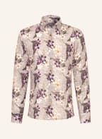 fakts Leinenhemd SEBO Slim Fit , Farbe: DUNKELLILA/ CREME/ KHAKI (Bild 1)