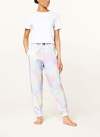 TOMMY HILFIGER Lounge-Hose, Farbe: HELLROSA/ MINT/ WEISS (Bild 1)