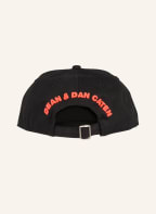 DSQUARED2 Cap , Farbe: SCHWARZ/ NEONROT (Bild 1)