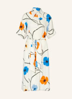seidensticker Hemdblusenkleid, Farbe: ECRU/ BLAU/ ORANGE (Bild 1)