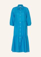 seidensticker Hemdblusenkleid aus Leinen mit 3/4-Arm, Farbe: BLAU (Bild 1)