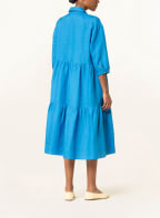 seidensticker Hemdblusenkleid aus Leinen mit 3/4-Arm, Farbe: BLAU (Bild 1)