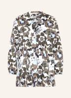 seidensticker Oversized-Blusenshirt, Farbe: DUNKELBLAU/ OLIV/ WEISS (Bild 1)