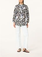 seidensticker Oversized-Blusenshirt, Farbe: DUNKELBLAU/ OLIV/ WEISS (Bild 1)