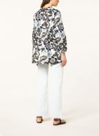 seidensticker Oversized-Blusenshirt, Farbe: DUNKELBLAU/ OLIV/ WEISS (Bild 1)
