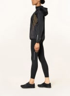 new balance Running jacket ACCELERATE, Color: BLACK/ LIGHT ORANGE (Image 1)