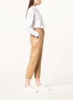BOSS Hose TALILIA im Jogging-Stil in Lederoptik, Farbe: BEIGE (Bild 1)