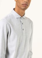 PROFUOMO Jersey-Poloshirt, Farbe: GRAU (Bild 1)