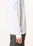 new balance Long sleeve shirt ESSENTIALS CELEBRATE, Color: WHITE (Image 1)