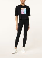 new balance 7/8 leggings ESSENTIALS CELEBRATE , Color: BLACK (Image 1)