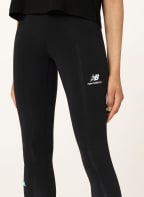 new balance 7/8 leggings ESSENTIALS CELEBRATE , Color: BLACK (Image 1)