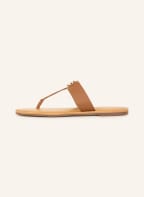 TOMMY HILFIGER Zehentrenner, Farbe: COGNAC/ GOLD/ BEIGE (Bild 1)