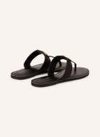 TOMMY HILFIGER Zehentrenner, Farbe: SCHWARZ/ GOLD (Bild 1)