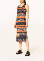SPORTALM Kleid, Farbe: SCHWARZ/ HELLBRAUN/ NEONORANGE (Bild 1)