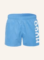HUGO Badeshorts ABAS , Farbe: HELLBLAU (Bild 1)