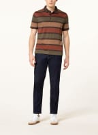 STROKESMAN'S Poloshirt, Farbe: BRAUN/ GRÜN/ BEIGE (Bild 1)