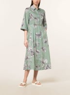 RIANI Hemdblusenkleid mit 3/4-Arm, Farbe: GRÜN/ WEISS (Bild 1)