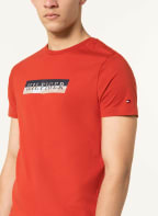 TOMMY HILFIGER T-Shirt , Farbe: DUNKELROT (Bild 1)