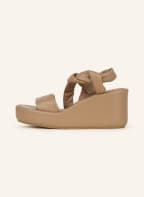 CLERGERIE Plateau-Sandalen DESTINY, Farbe: CREME (Bild 1)