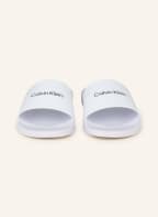 Calvin Klein Slides, Color: WHITE/ BLACK (Image 1)