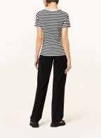 HUGO T-Shirt THE SLIM TEE, Farbe: WEISS/ DUNKELBLAU (Bild 1)