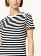 HUGO T-Shirt THE SLIM TEE, Farbe: WEISS/ DUNKELBLAU (Bild 1)