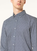 BOSS Hemd HANK Slim Fit, Farbe: DUNKELBLAU/ WEISS (Bild 1)