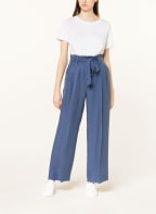 HUGO Paperbag-Hose HENESIS mit Leinen , Farbe: BLAU (Bild 1)