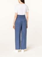 HUGO Paperbag-Hose HENESIS mit Leinen , Farbe: BLAU (Bild 1)